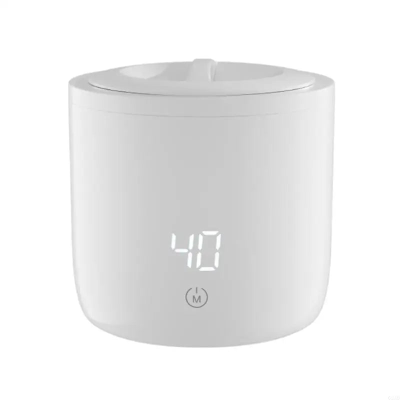 G2AD Portable Baby Bottle Warmer with Quick Heating and Digital Temperature Control 4-Gear Adjust for Home and Travel Use