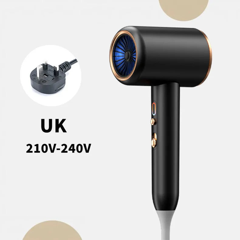 Manufacturer's Direct Selling High-Speed Hair Dryer 2400w High-Power Negative Ion Blue Light Hair Care Home Hair Salon Hair Drye