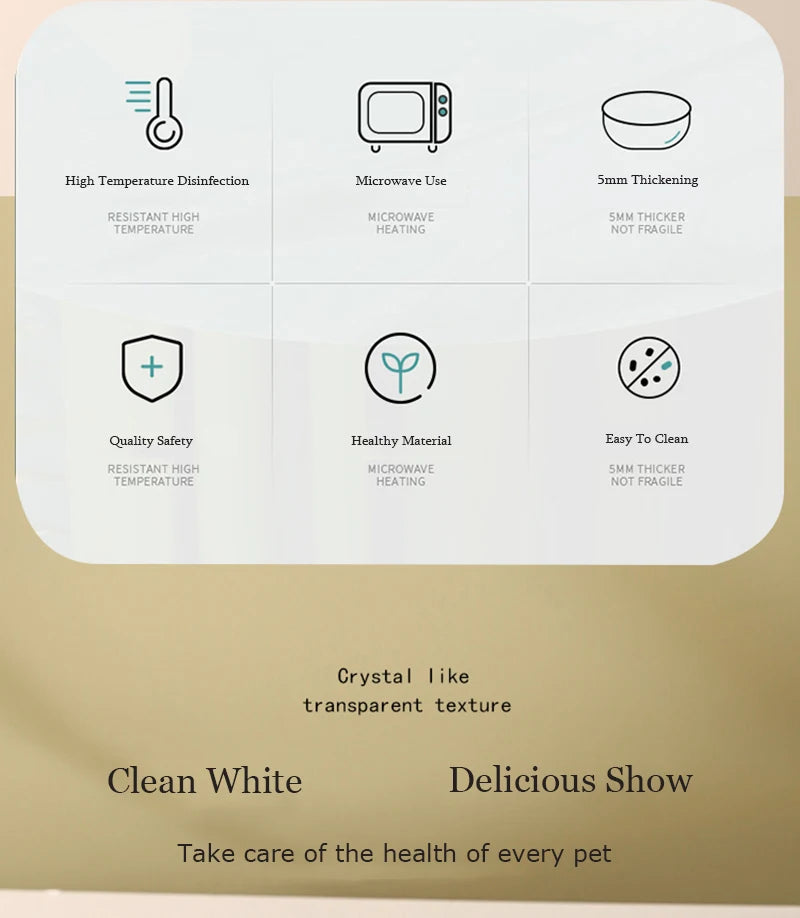 500ML Pet Ceramic Bowl Kitten Puppy Ceramic Bowl Water Feeder Cat Food Feeding Dish Dispenser with Raised Stand Cat Accessories