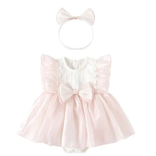 2025 New Summer Toddler Baby Girls Jumpsuit Flying Sleeve Cotton Flower Print Newborn Baby Girls Romper 0-24M Baby Clothing