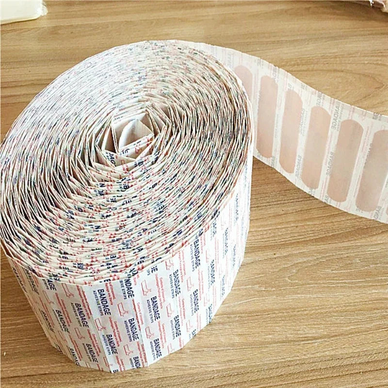 50/100/300/500Pcs First Aid Bandage Adhesive Plaster Wound Hemostasis Sticker Band Aid Stickers for Kids Children Emergency Kit