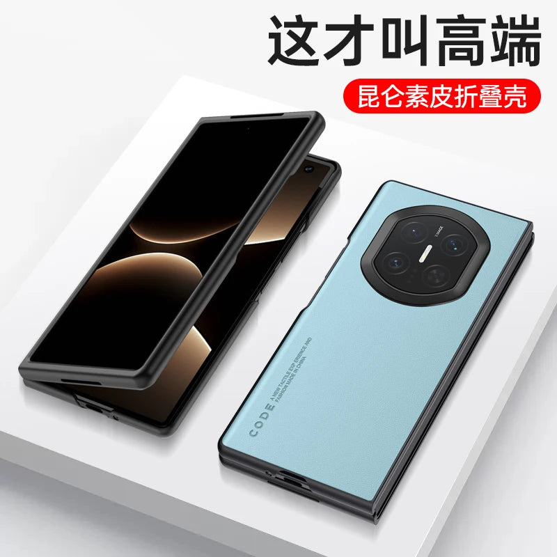 Case For Huawei Mate X7 Luxurious PU Leather Camera Protection Anti-fall Cover For Huawei Mate X7 Shockproof Bumper Funda