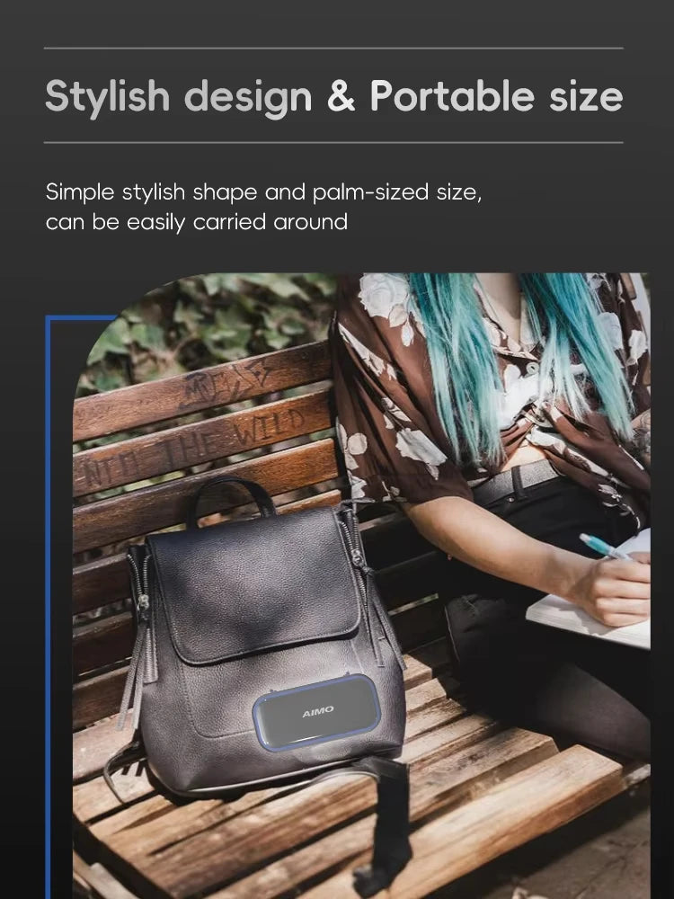 AIMO MR3 Mini Wireless Tattoo Stencil Printer Transfer Tattoo Printer with 30pcs Tattoo Transfer Paper for Tattoo Artist