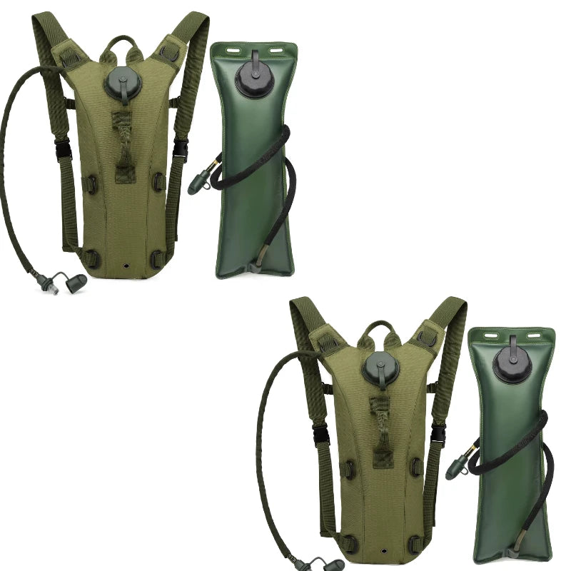3L Water Bladder Hydration Backpack Waterproof Lightweight Nylon Outdoor Sports Bag For Hiking Cycling Running Climbing