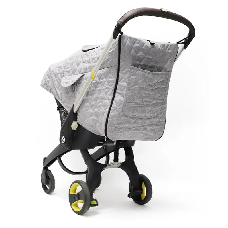 DOONA pram windproof warm rain cover cold cover safety seat windshield autumn and winter baby stroller accessories