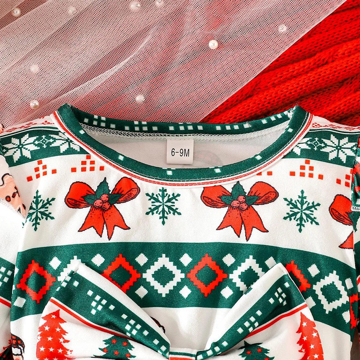 Baby Dress For New Year Green Tree Print Xmas Christmas Dress For Newborns Toddler My First New Year Girls Costumes