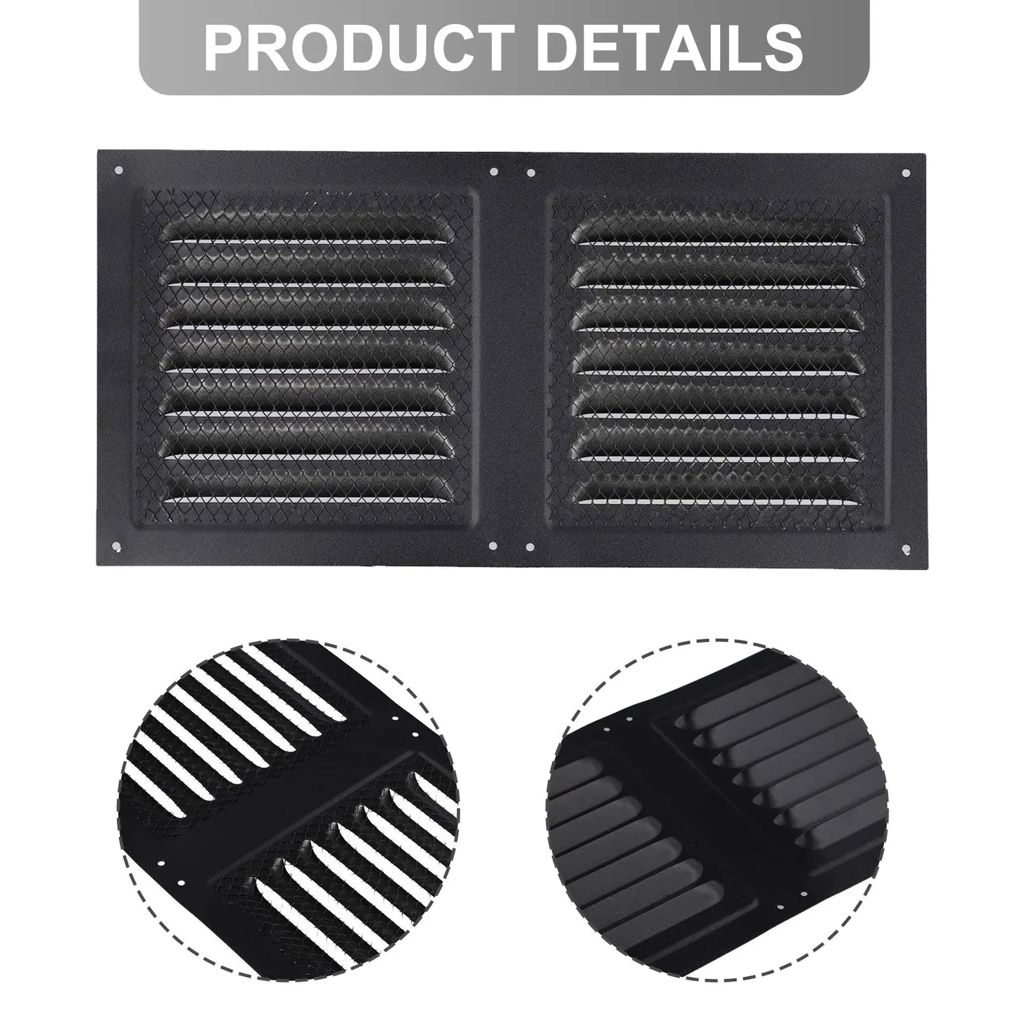 Airflow Grille 300 X 150 Mm Airflow Vent Cover Optimal Airflow Reliable Airflow Control Compact Size Indoor Use