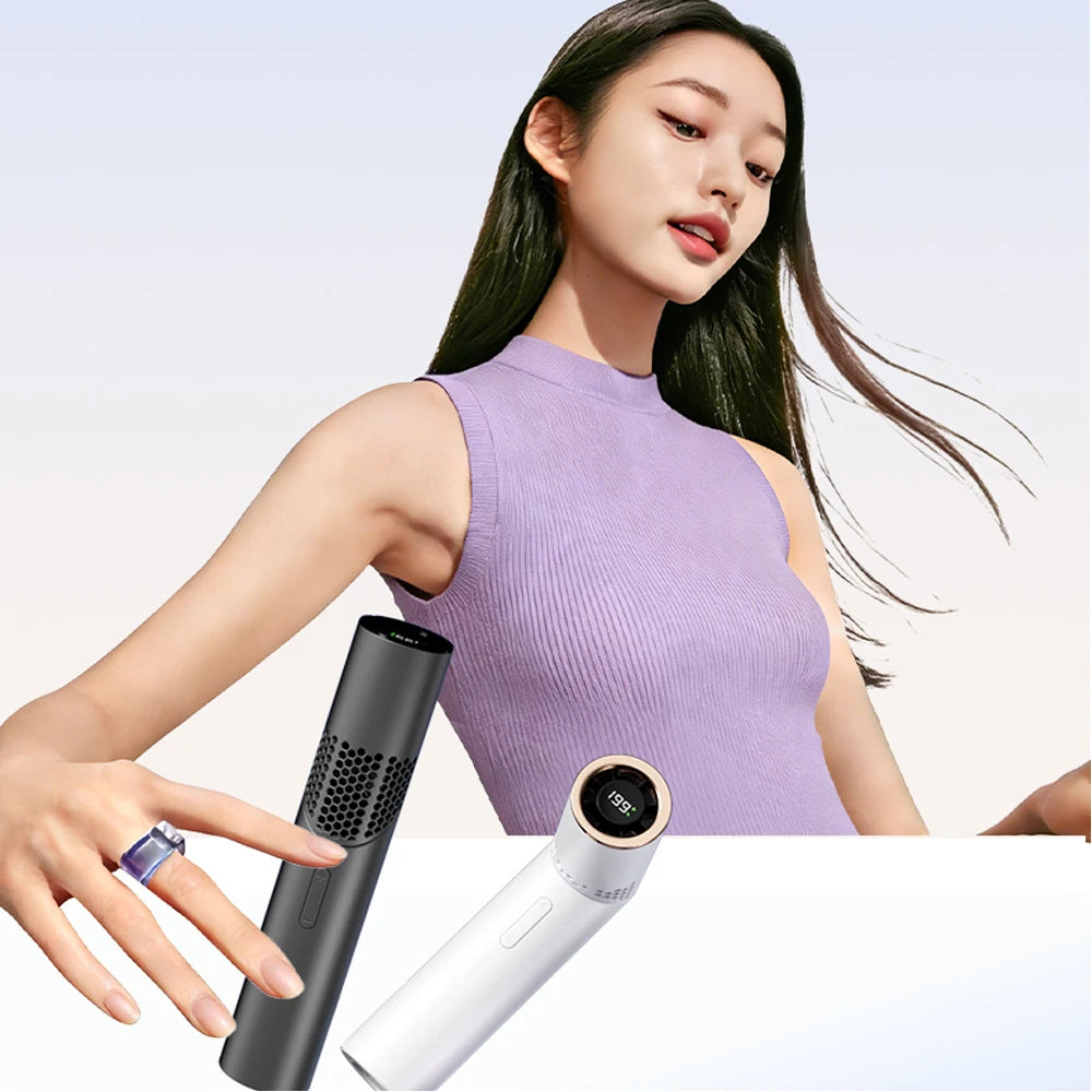 Portable Mini USB Travel Fan Lipstick Fan High-Speed Multifunctional Handheld Neck Hanging Desktop Fans
