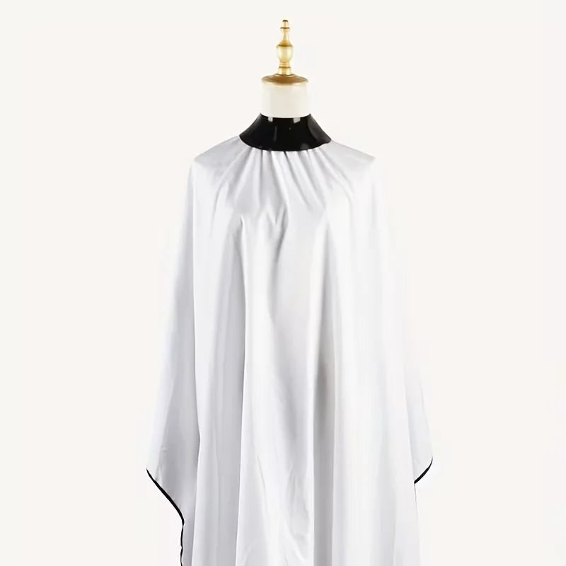 Adjustable Silicone Hairdressing Cape for Coloring & Chemical Treatments, Reusable Professional Salon Neck Protector