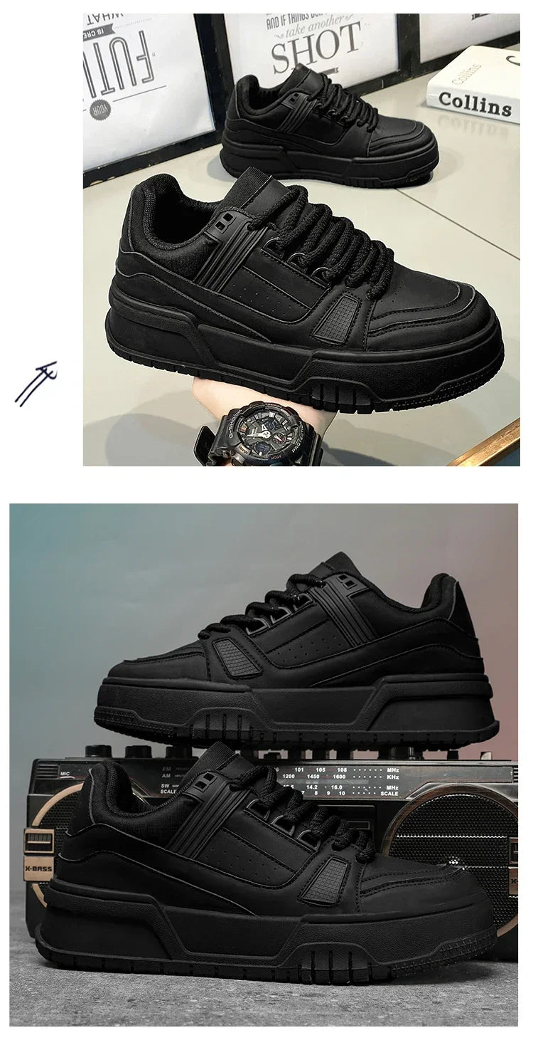 Men's Shoes Fashion Platform Sneaker Trend Skateboard Shoes for Men New Casual Sports Running Shoe Tenis Shoes Zapatillas Hombre