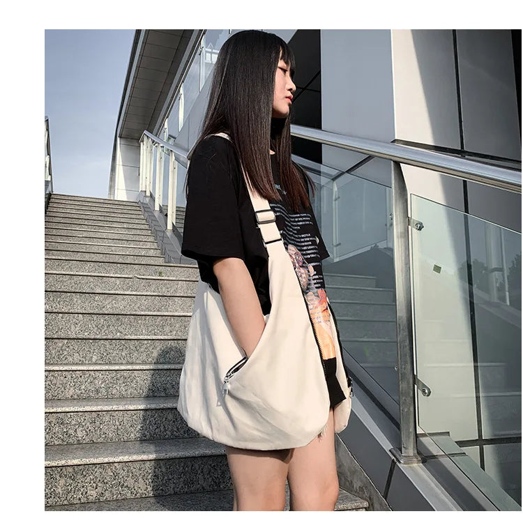 Multifunctional Cargo Vest Chest Bag Men Women Street Hip Hop Backpack Multi-purpose Wearable Crossbody Bags