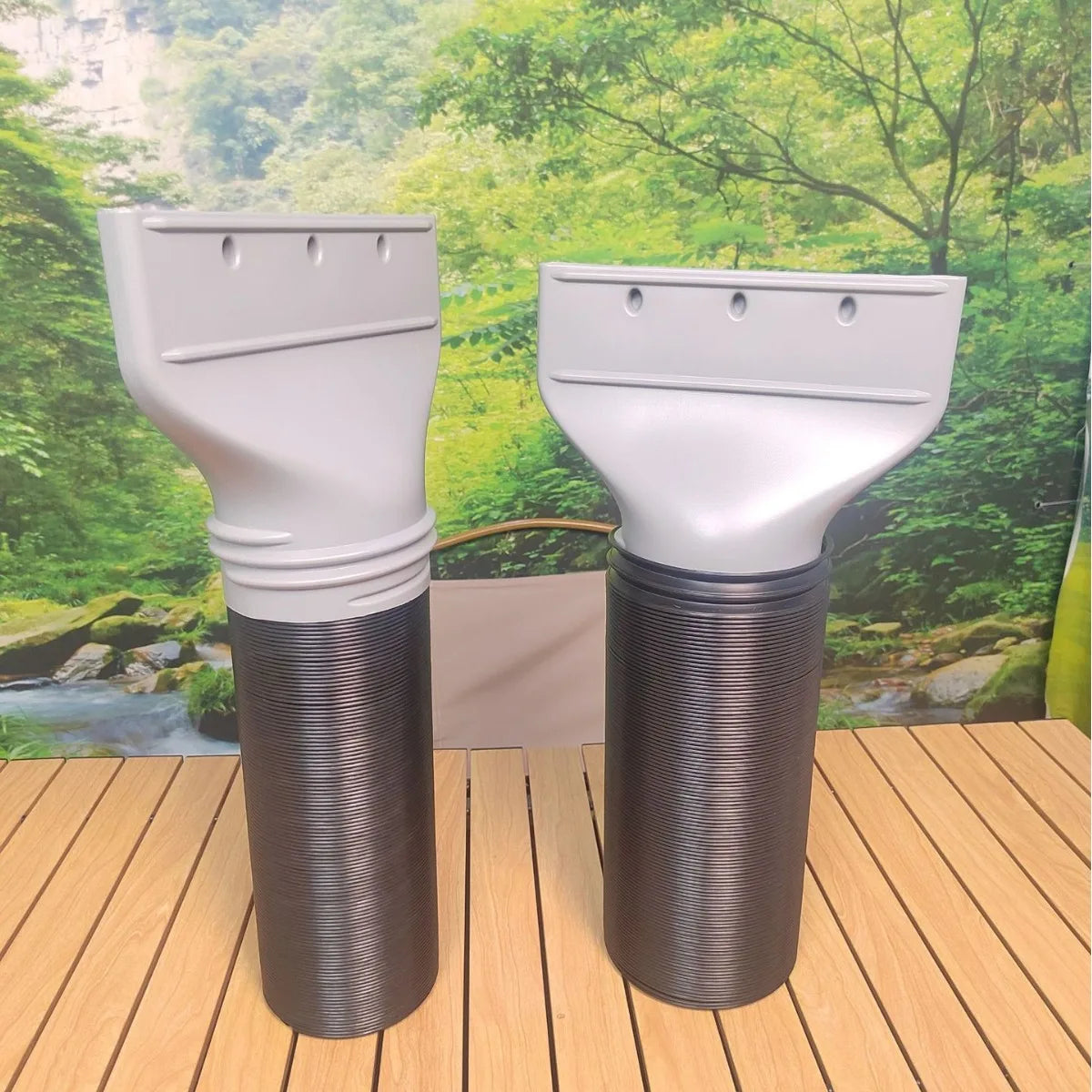 15CM Flat Mouth Joint Exhaust Hose Adapter Portable Mobile Air Conditioner Exhaust  Hose Window Duct Pipe Hose Connector Nozzles