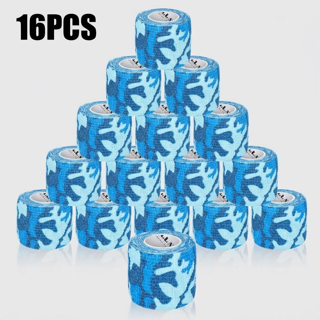 16/10/3PCS Tattoo Grip Bandage Colorful Self Adhesive Wrap 5cm X 4.5m Non Slip Handle Tape Tattoo Machine Grip Cover Supplies