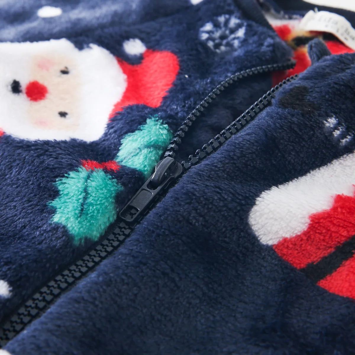 Toddler Christmas Winter Jumpsuits  Fleece Thickened Rompers Infants Baby Clothing Warm Cozy