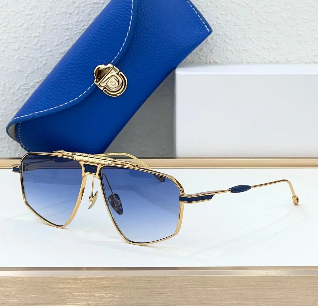 DML003 SIZE 58-12 Top High Quality Sunglasses for Men Classic Women Luxury Brand Designer Fashion sun glasses UV400 With box