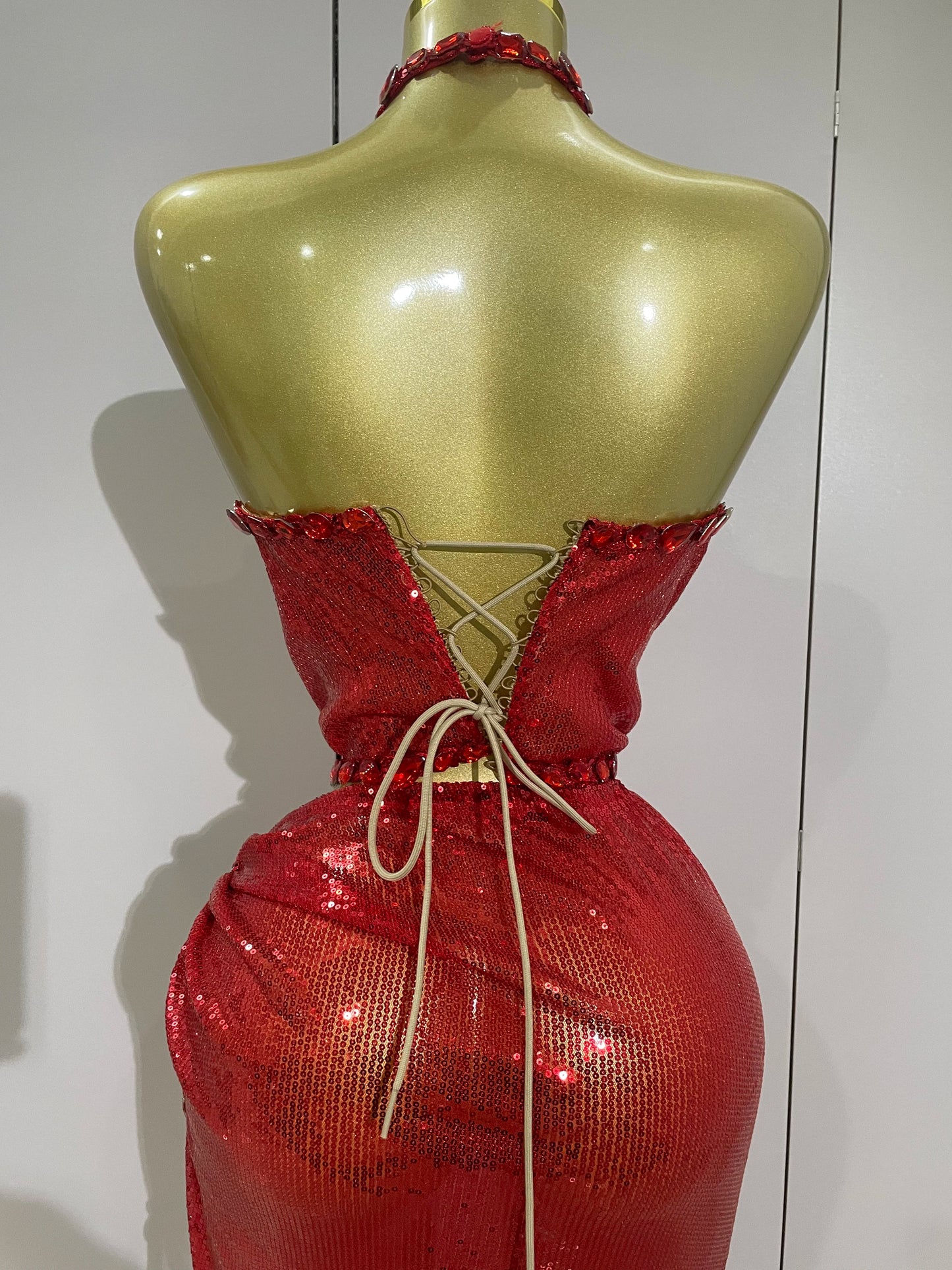 Sexy Luxury Shiny Diamond Sequins Cocktail Dress 2Pcs Set 2025New Women Evening Celebrate Birthday Party Nightclub Stage costume