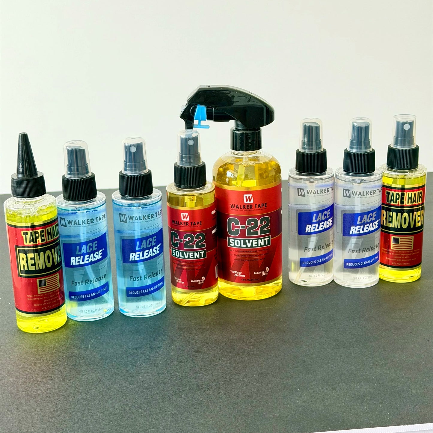 Hair Extensions & Adhesive Tape Remover Spray - Fast-Acting, Gentle, Non-Greasy Formula for Easy Cleaning