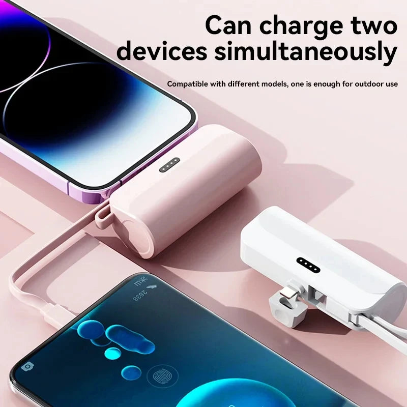 Lenovo 2026 500000mAh Ultra Slim Power Bank Super Fast Charging High Capacity Portable External Battery USB C for Android iPhone