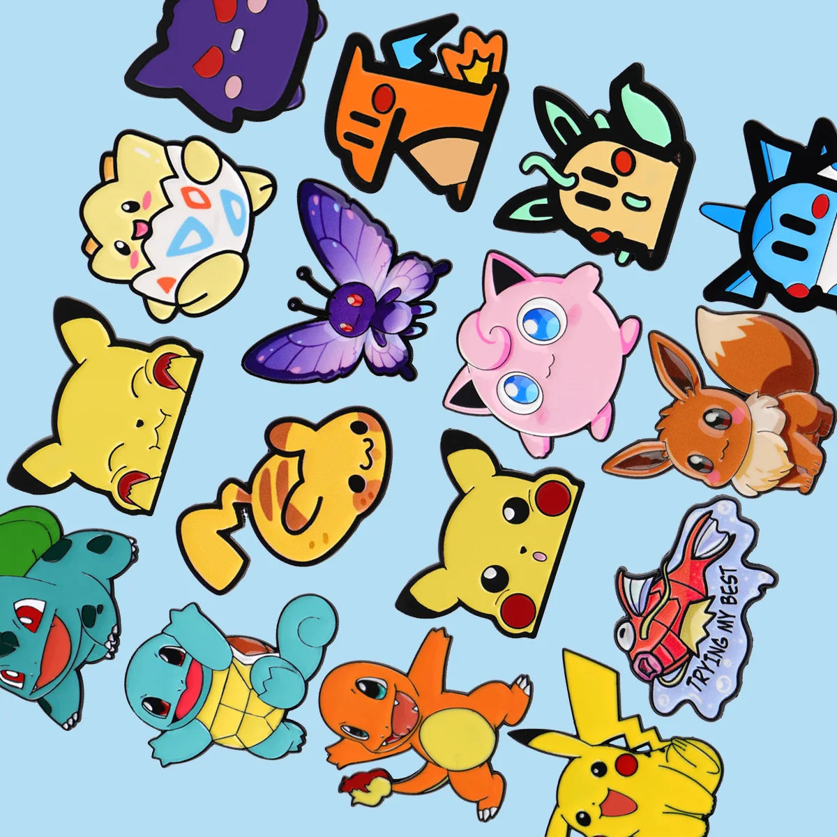 Mix 1-13pcs/set Kawaii Elves Series Enamel Pin Anime Metal Brooch Backpack Hat Bag Collar Badges Fashion Jewelry Collection Gift