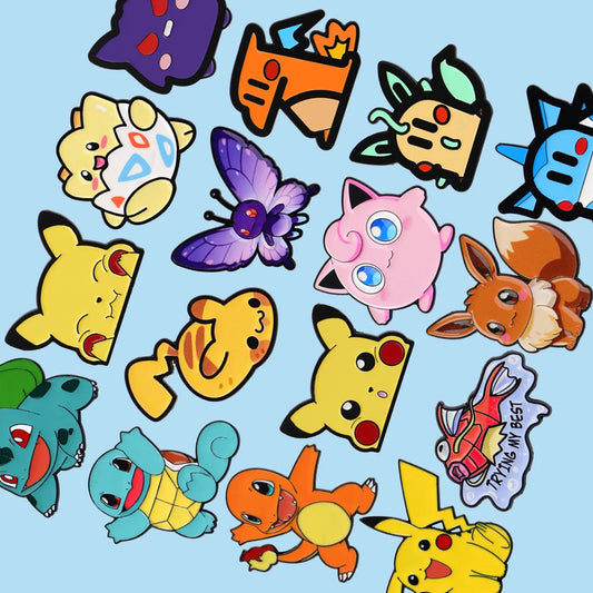Mix 1-13pcs/set Kawaii Elves Series Enamel Pin Anime Metal Brooch Backpack Hat Bag Collar Badges Fashion Jewelry Collection Gift