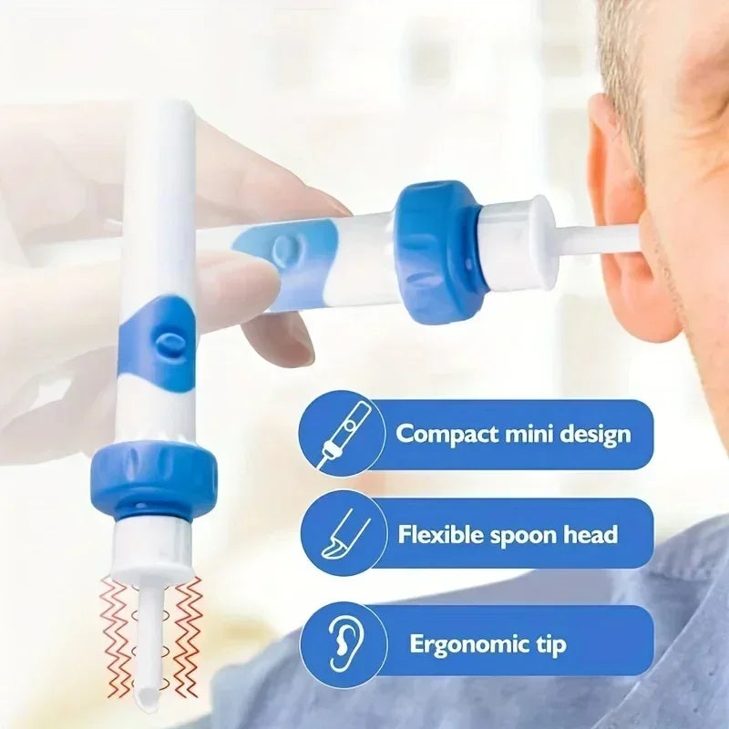 1pcs Portable Automatic Earwax Removal Kit Electric Earwax Vacuum 2026 Electric Kit Remover Ear Cleaning Earspoon