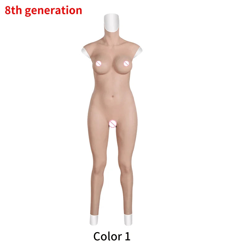 EYUNG Bodysuit Crossdressing Pussy Body Suit Cosplay Silicone Breasts Shemale Full Silicone Bodysuits Sissy Underwear Panties