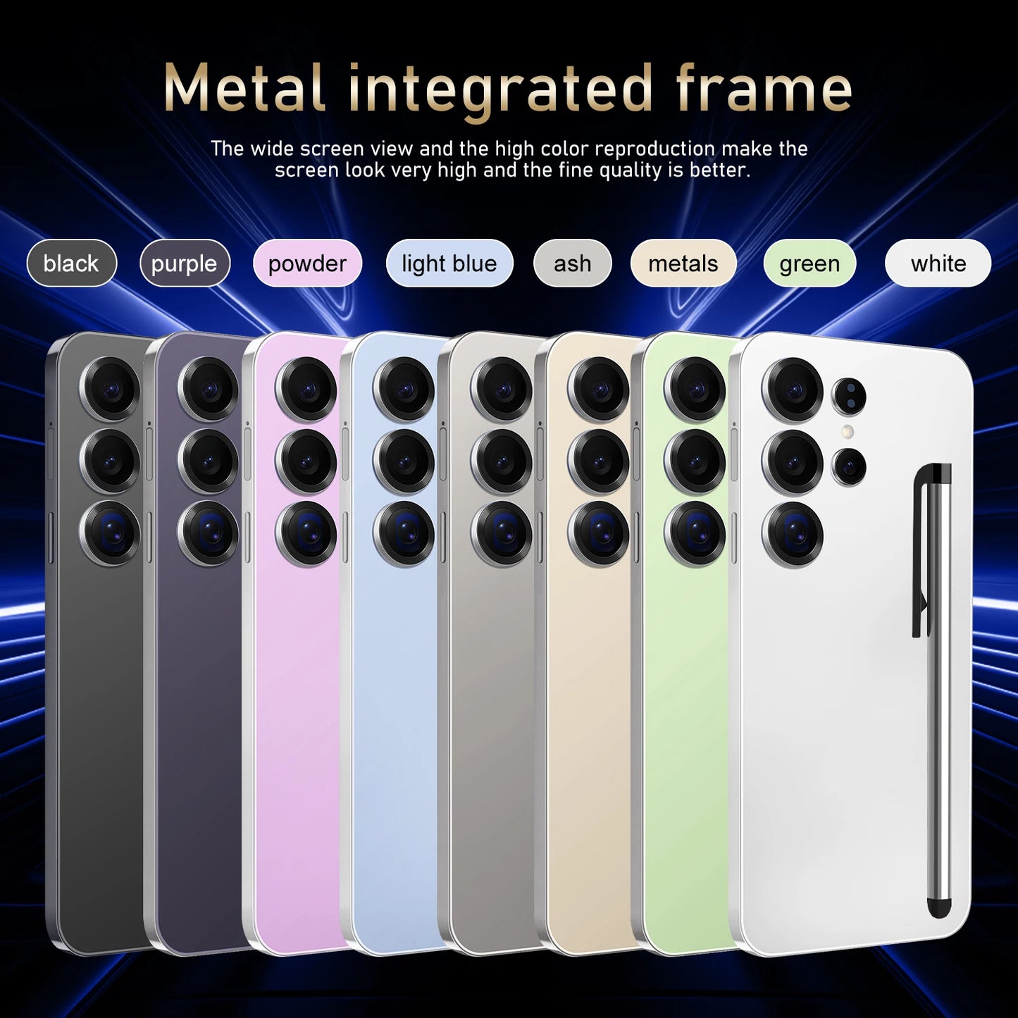 New 2026 High Quality S27 Ultra Original Intelligent 4G 5G Dual Card Dual Standby System Global Version 7800mAh Battery Arrival