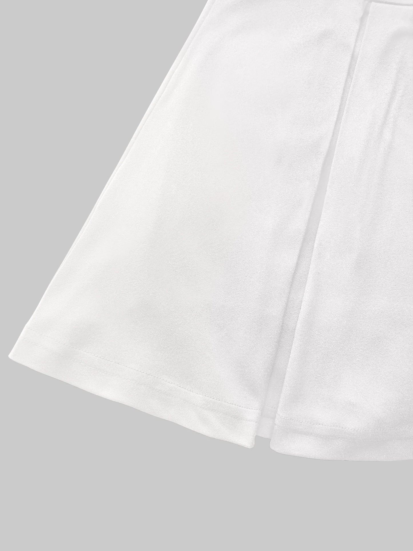 High Waisted Flowy Skort with Built-in Shorts, A-Line Tennis Skirt, Quick-Dry Workout & Casual Wear