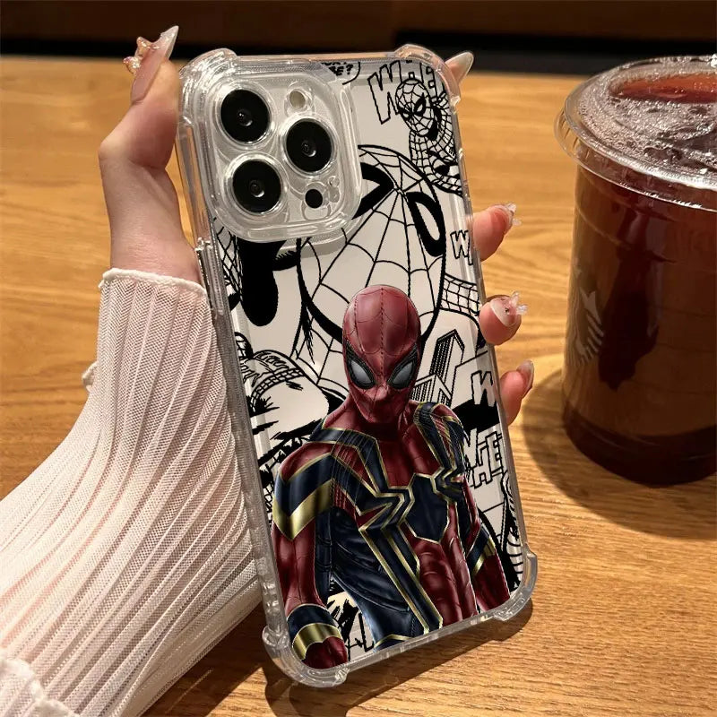 Hot Movie SpiderS ManS Phone Case For Motorola Moto Edge G G77 G86 G06 G56 70 60 50 G24 E15 Pro Neo Fusion Stylus Power 5G