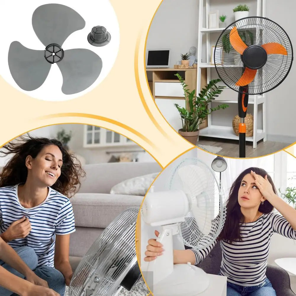 Fan blade replacement electric Standing Floor Fan Leaf Ceiling Fan Cooling Parts for Living Room Bedroom Basement