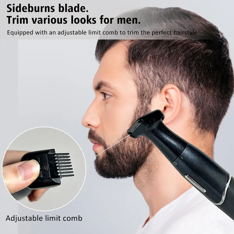 Intimate Areas Haircut Precision Shaver Men Bikini Line Sensitive Razor Balls Eggs Pubic Hair Shaving Trimmer Face Beard Clipper
