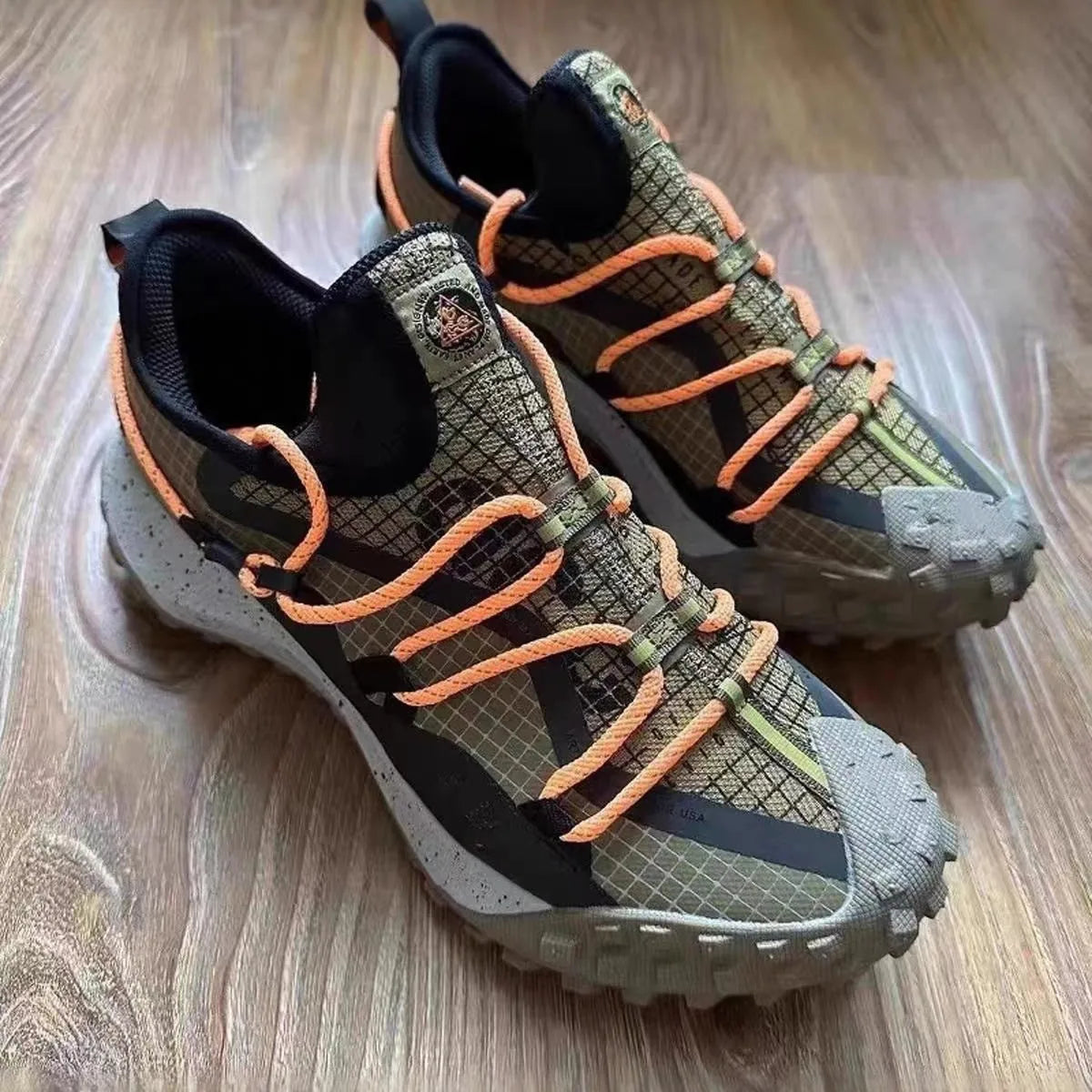 Waterproof Non-Slip Hiking Mountaineering Shoes Men's Women's Outdoor Rubber Sole Low Top EVA Breathable Trekking Shoes