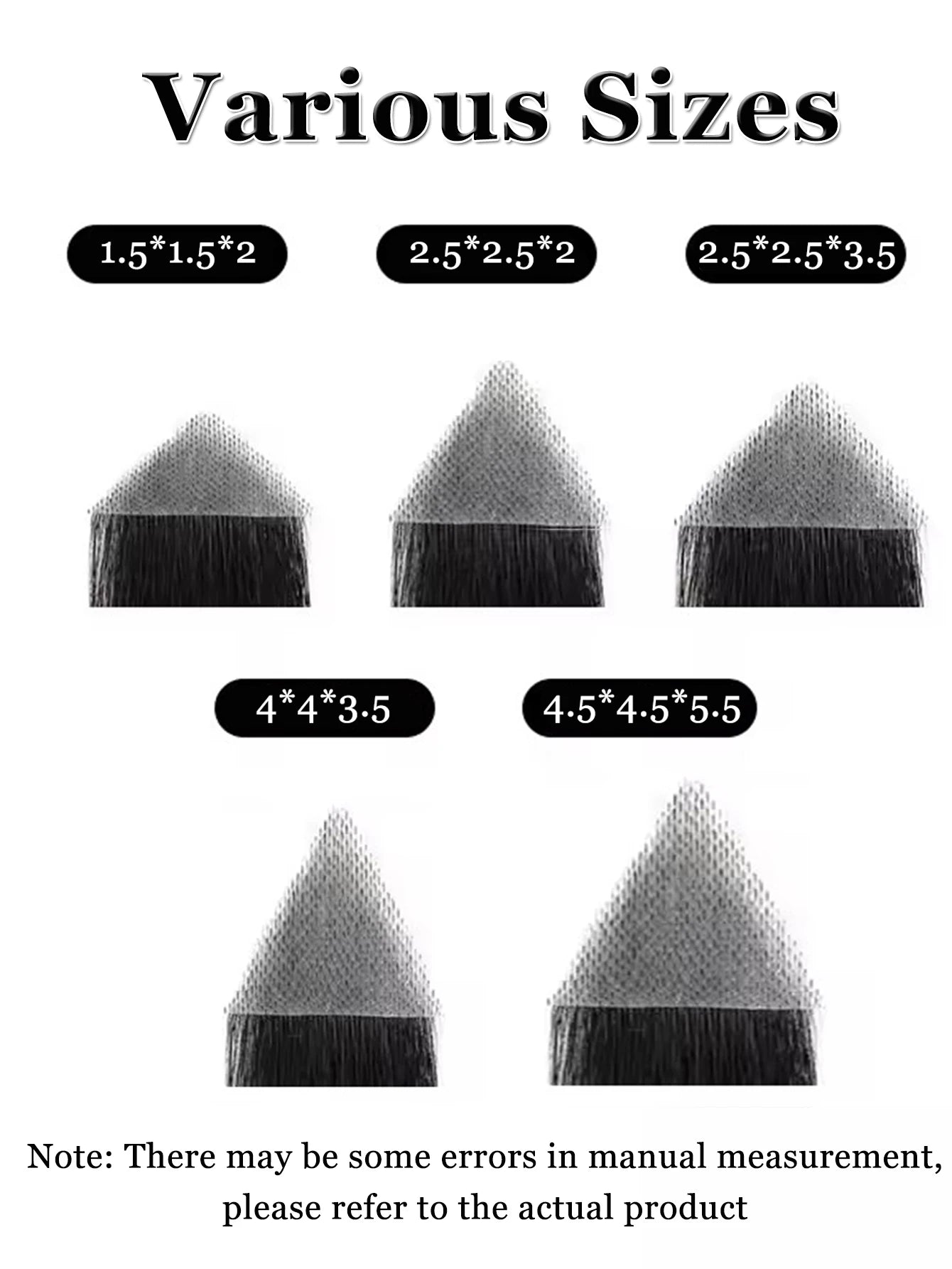 Forehead Patch 100% Human Hair Hairpiece Sideburns Toupee Invisible Seamless Ultra Thin Skin PU Men's Hairline Sideburn Patch
