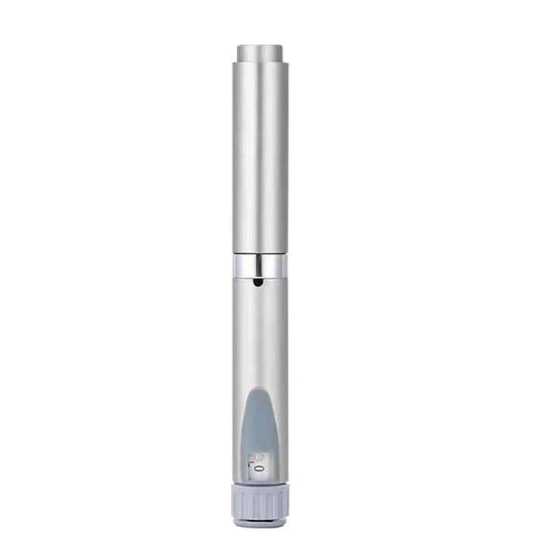 Portable Dose Adjustable Reusable Injector Pen Kit for Insulin Peptide, Comes with 10Pcs 3ML Replacement Cartridges