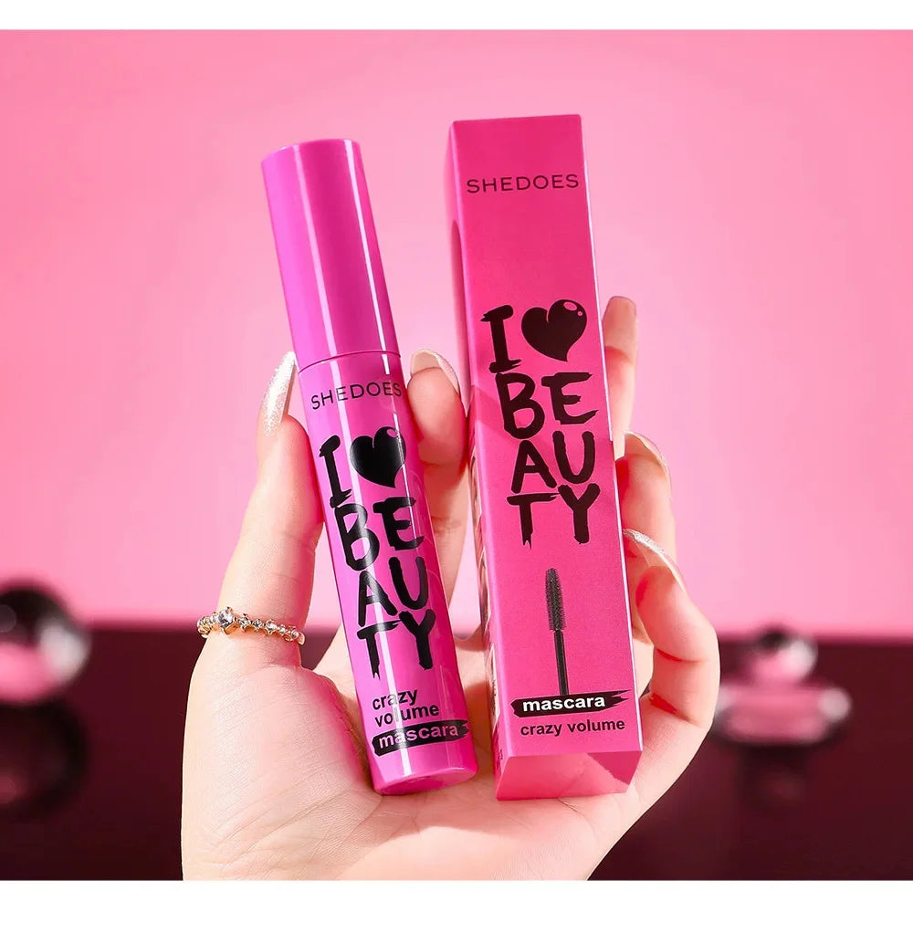 5D Waterproof Mascara Eyelashes Lengthening Long Lasting Silky Lash Black Eyelashes Extension Make Up Beauty Eye Korean Cosmetic
