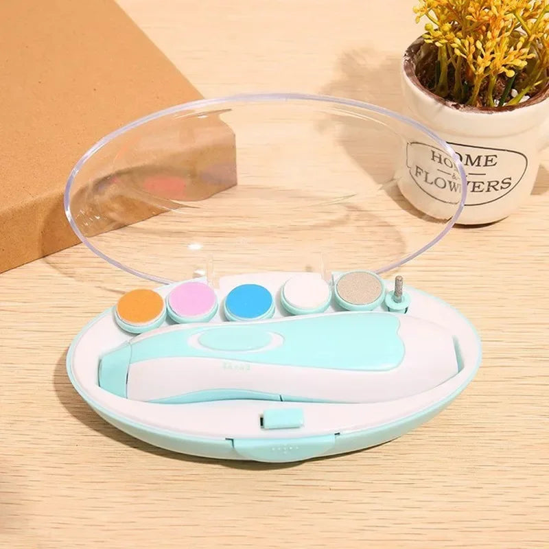 Newborn Anti Pinch Electric Nail Grinder Baby Nail Clipper Nail Clipper Baby Nail Trimmer