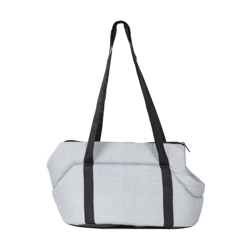 Collapsible Single Shoulder Pet Bag Pet Outdoor Backpack Double Shoulder Bag Dog Cat Crossbody Bag Car Ventilated Pet Backpack