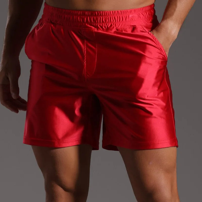 Plus Size 4xl Mens Board Shorts Sexy Leisure Short Pants Khaki Black Elastic Waist Lace-up Pocket New Summer Casual Beach Shorts