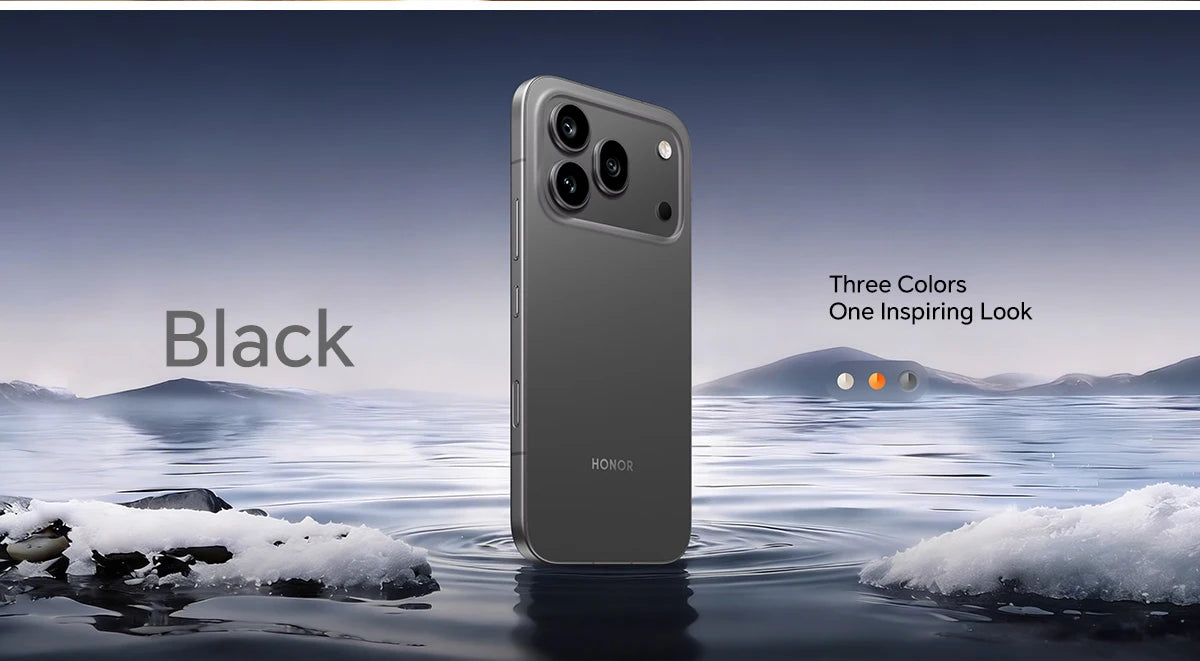 2026 New Global Version HONOR 600 Pro 5G 12GB+512GB 6.57'' 120Hz AMOLED Screen 200MP Main Camera 7000mAh 80W SuperCharge