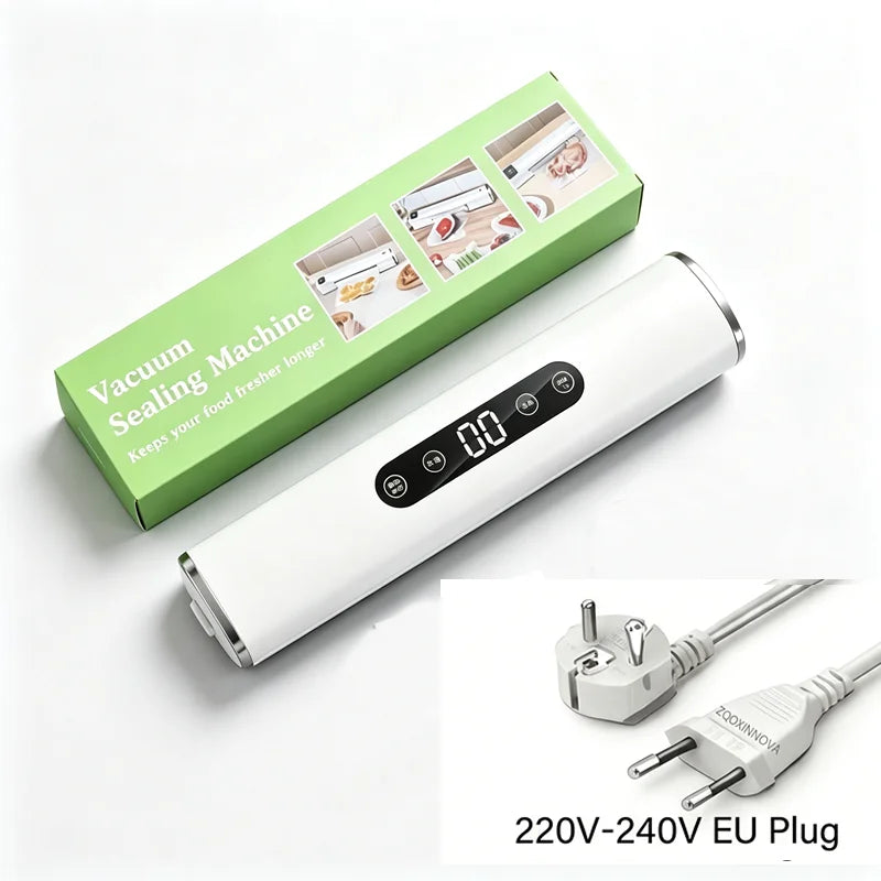 Portable Vacuum Sealer for Food Kitchen Gadgets Degasser Home Appliance Compressor Plastic Bag Sealer Vacuum Packaging Machine