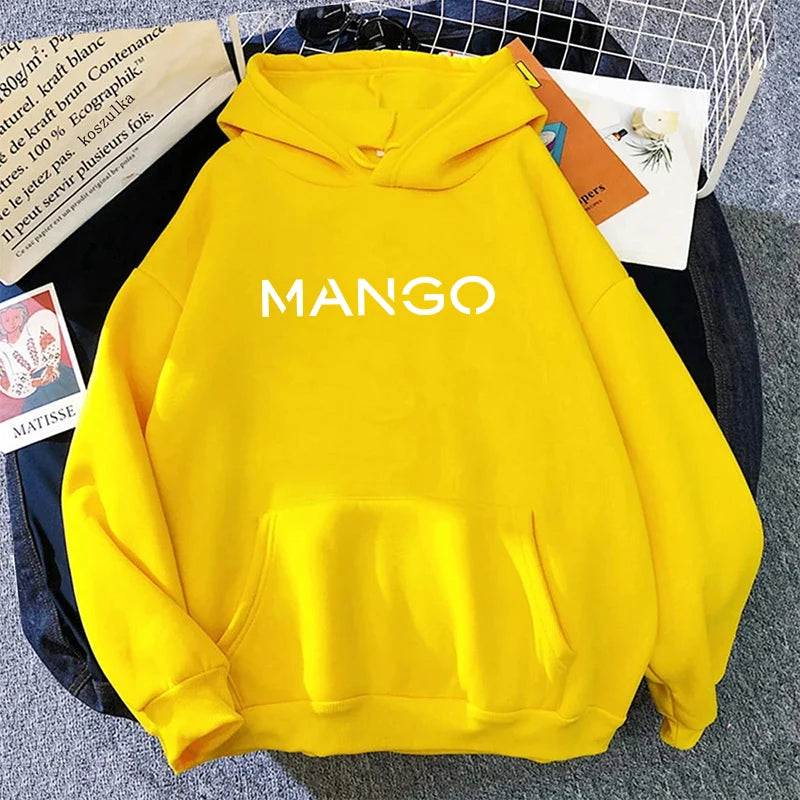 2025 New Arrival Woman Hooded Sweatshirt Urban Casual Fashion Long Sleeve Pullover Female Home Outdoor Comfort Loose Warm Hoodie