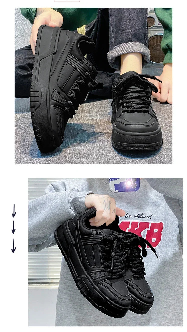 Men's Shoes Fashion Platform Sneaker Trend Skateboard Shoes for Men New Casual Sports Running Shoe Tenis Shoes Zapatillas Hombre