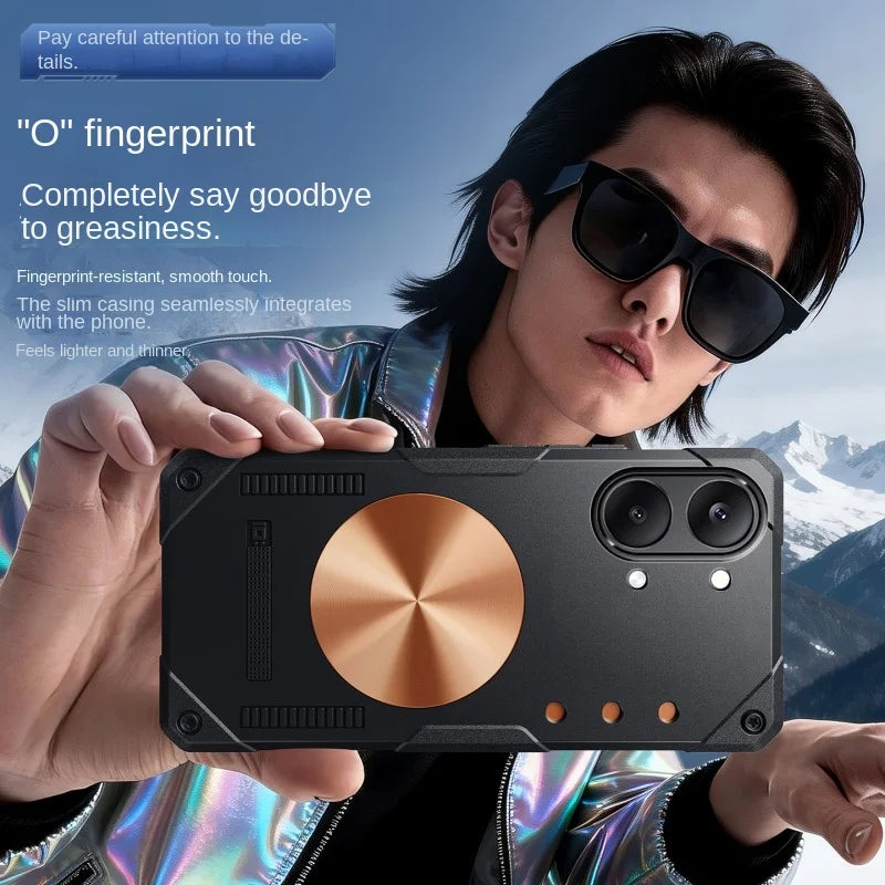 For POCO X8 Pro X8 Pro Max phone case, made of silicone material, with magnetic adsorption and heat dissipation functions