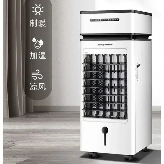 Heating and cooling dual-use air conditioning fan household air cooler cooling fan water-added air conditioner