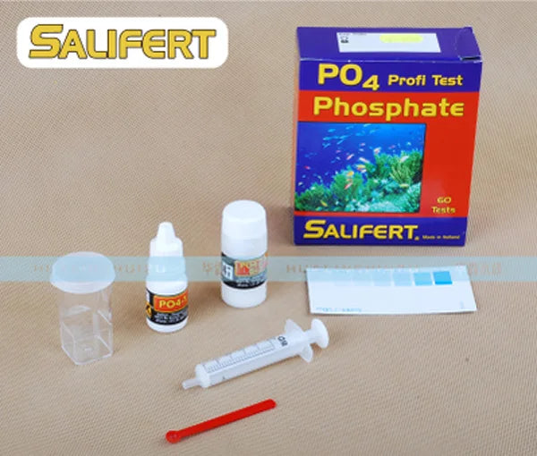 Salifert Test kit Ca Calcium Cu I2 KH Mg NH4 Ammonia NO2 Nitrite NO3 Nitrate PH PO4 Sr Potassium Water Test Reef Tank