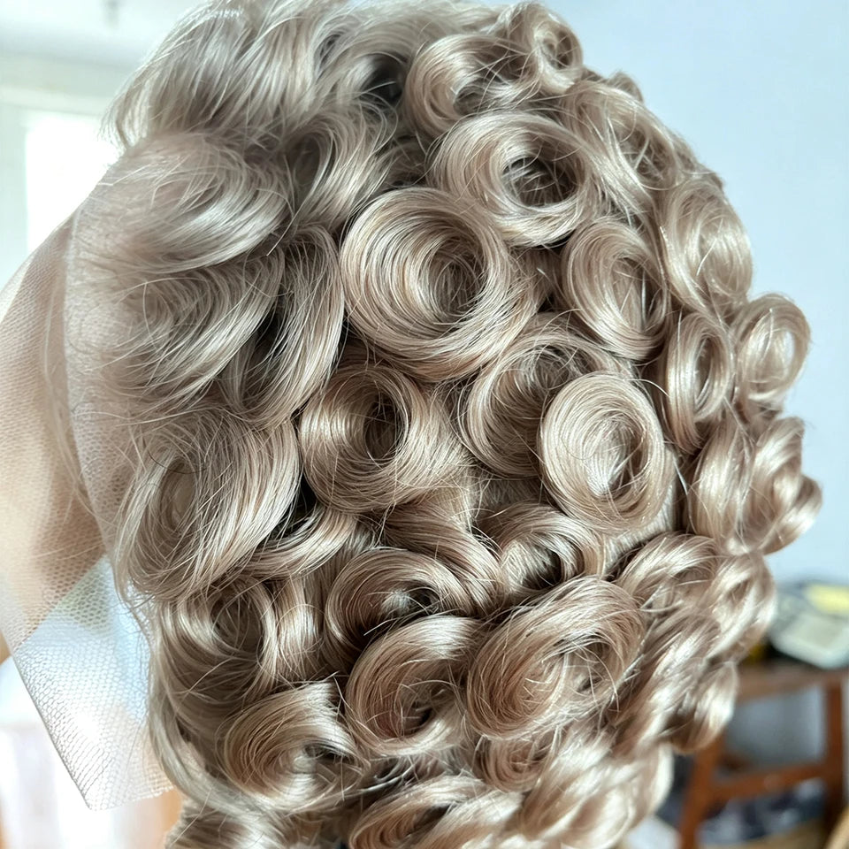 Phashion 13x4 Chioma Pixie Curly Cut Short Wigs Lace Frontal Wig Density Human Hair For Women Transparent Swiss Ready To Wear