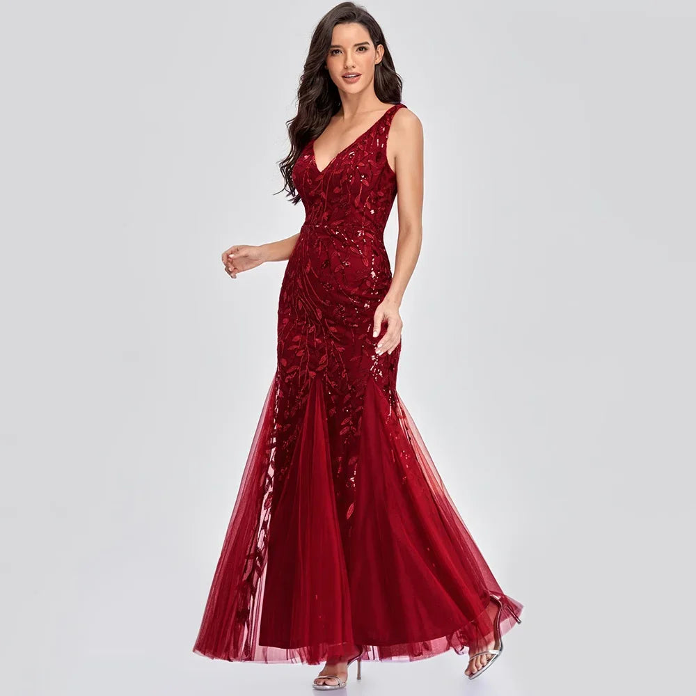 Sexy vintage Maxi Sequin cocktail Summer Dress Long Bridesmaid Prom Dresses for Women Casual Party club Bodycon Dress Vestidos