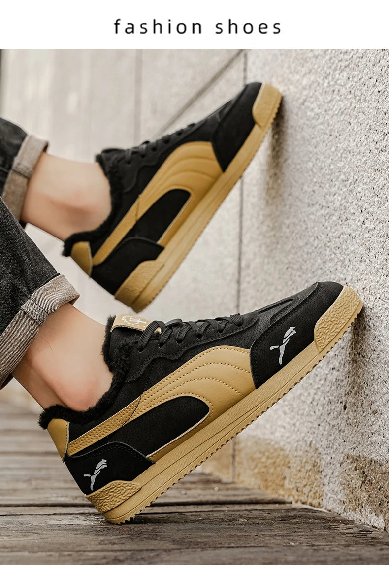 Men Casual Sneakers Winter Running Shoes Outdoor Casual Platform Sneaker Anti Slip Footwear Fashion Sport Shoes Size 39-44