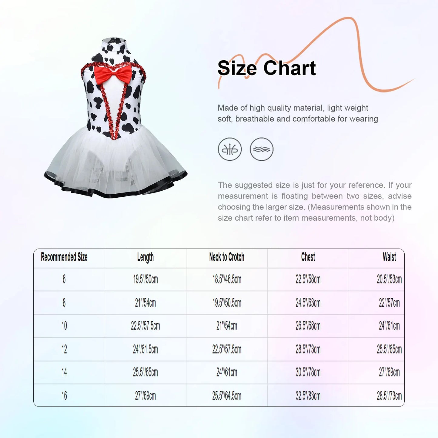 Children Girls Tutu Dress Halloween Theme Party Outfits Spotted Dog Fancy Dress Up Printed Mesh Leotard Dress Dalmatian Costume