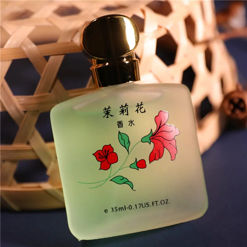 Osmanthus Perfume for Men Women Unisex Long Lasting Fresh Delicate Floral Scent with Rose Jasmine Student Fragrance 35ml Parfum